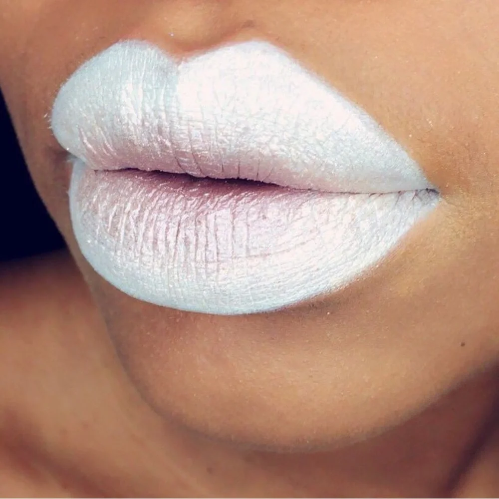 Jeffree Star Drug Lord Velour Liquid Lipstick Bright White Matte Snow Winter